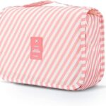 Travel Makeup Cosmetic Organizer Bag(Only Pink)