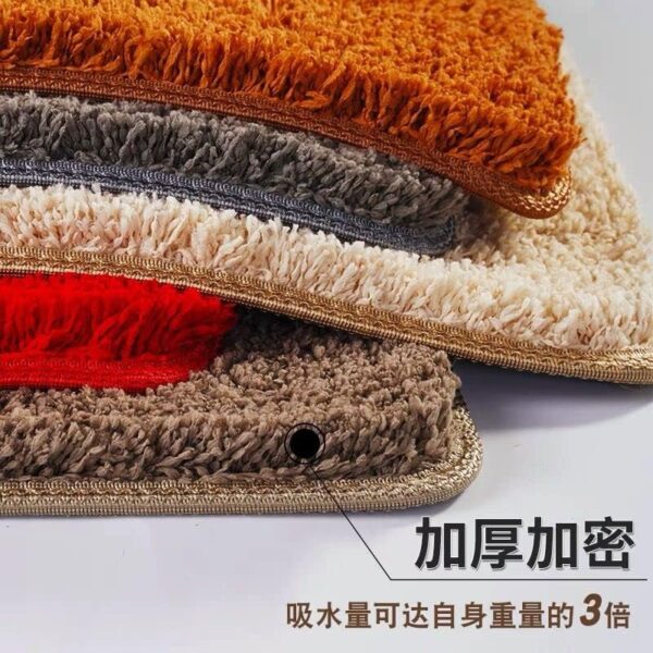 Soft Super Absorbent Bathroom/ door Mat Non-slip 40x60cm (random color) - Image 6