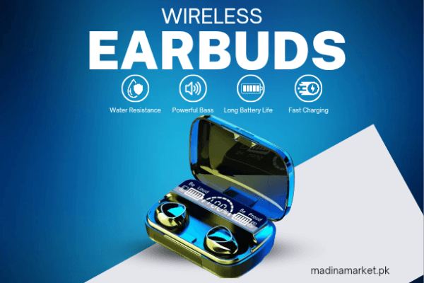 Best M10 TWS Wireless Bluetooth Earbuds Buy Affordable Earbuds Price in Pakistan