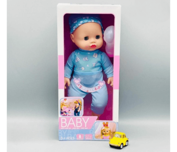 Baby Doll With Sound And Feeding Bottle - Image 2