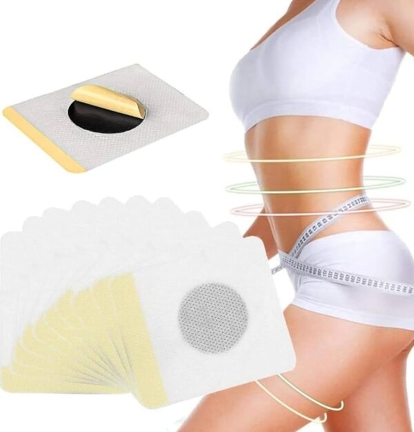 10pc Weight Loss Slimming Patches Ideal for Fat Burning Belly Detox Stick Magnetic Slim Patch - Image 2