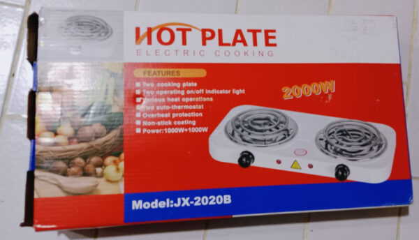 Hot Plate Double Electric Stove 2000Watt | Electric Stove 2000 Watt | Electric Cooker | Electric Coil Cooking Stove – Electric Cholha - Image 6