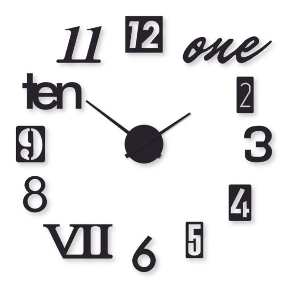 mix digit  DIY clock - Image 2