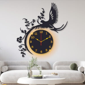 Eagle clock with light DIY clock