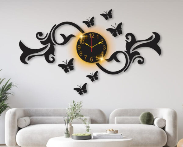 classy bell  with light DIY clock