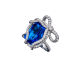 Rectangle Bow Ring Adjustable