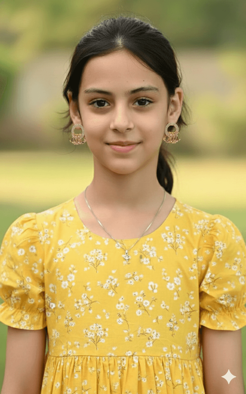 Circle Ear Drops Earrings