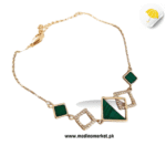 Adjustable Frame Box Link Bracelet