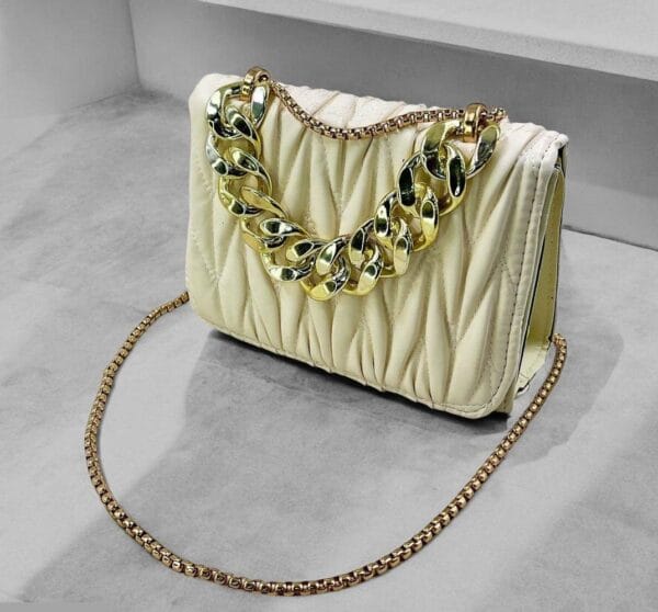 Stylish PU Leather Embroidery Handbag - Image 8