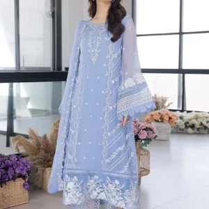 premium organza fabric outfit Set 👗