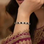 Stylish Imp Link Round Bracelet – Trendy Alloy Bracelet